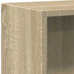 Knihovna se 2 policemi dub sonoma 60 x 30 x 76,5 cm dřevotříska - obrázek 8