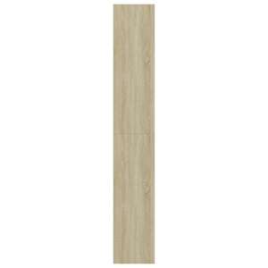 5patrová knihovna sonoma dub 80 x 30 x 189 cm kompozitní dřevo - obrázek 5
