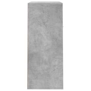 Botník betonově šedý 60 x 35 x 84 cm kompozitní dřevo - obrázek 8
