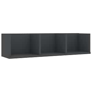 vidaXL CD-seinariiul, hall, 75 x 18 x 18 cm, tehispuit