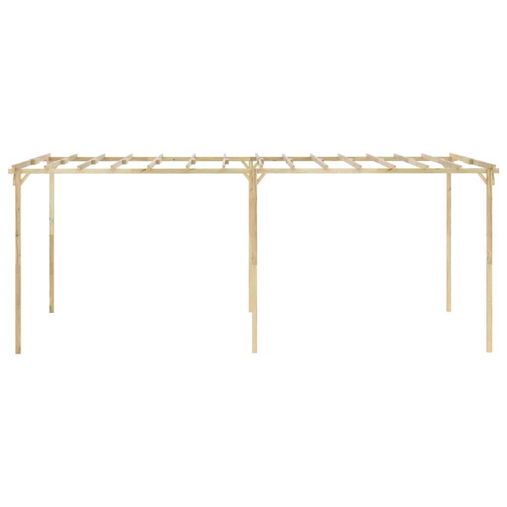 vidaXL Pergola de jardin 588x294x220 cm Bois de pin imprégné