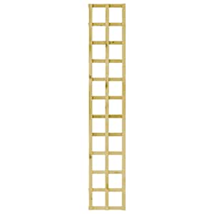 vidaXL 6 db impregn&aacute;lt fenyőfa kerti n&ouml;v&eacute;nyfuttat&oacute; r&aacute;cs 30 x 170 cm