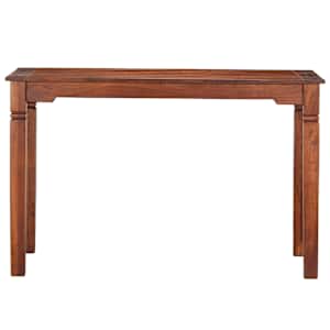 vidaXL Valgomojo stalas, 120x60x76cm, akacijos medienos masyvas