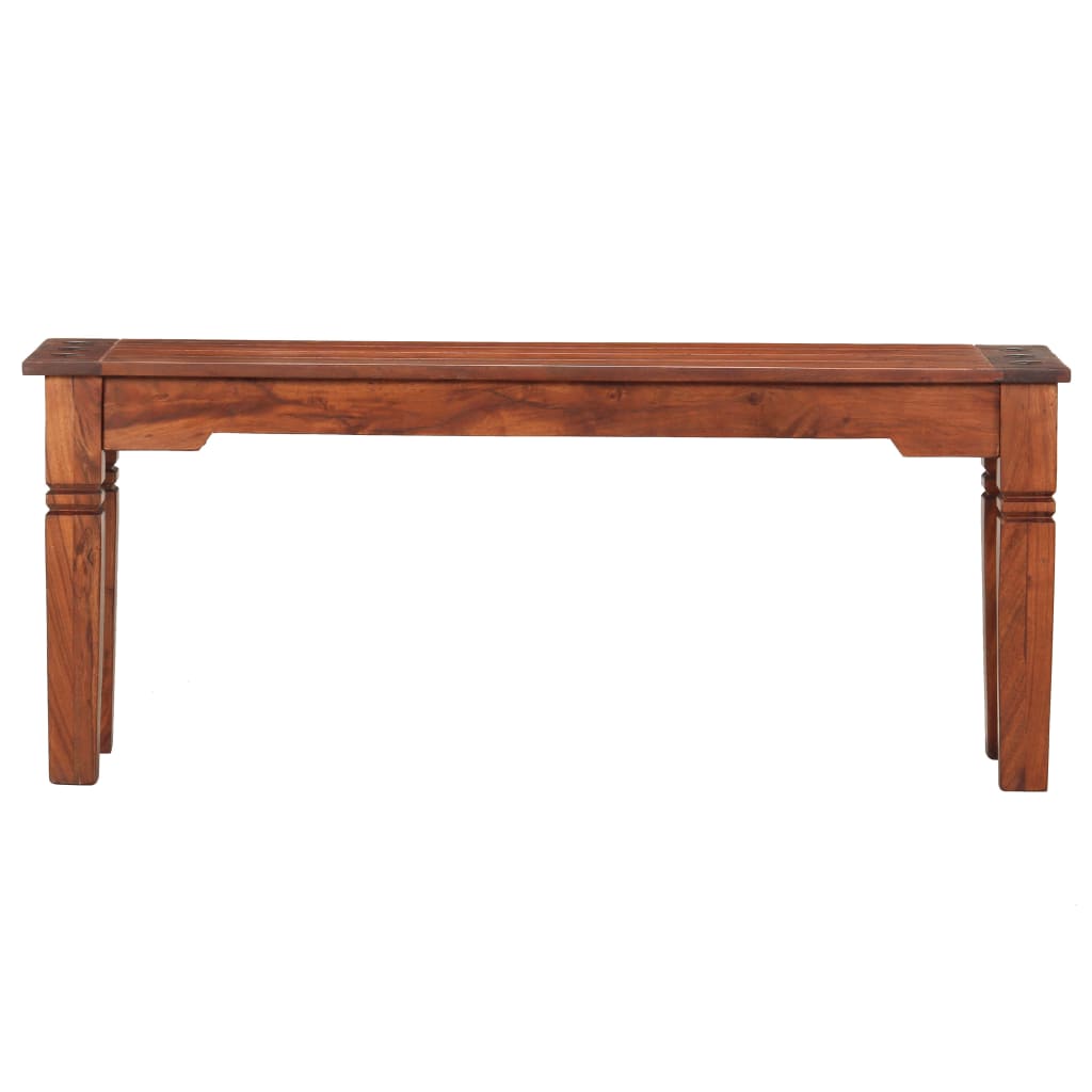 vidaXL Bank 110 cm massief acaciahout