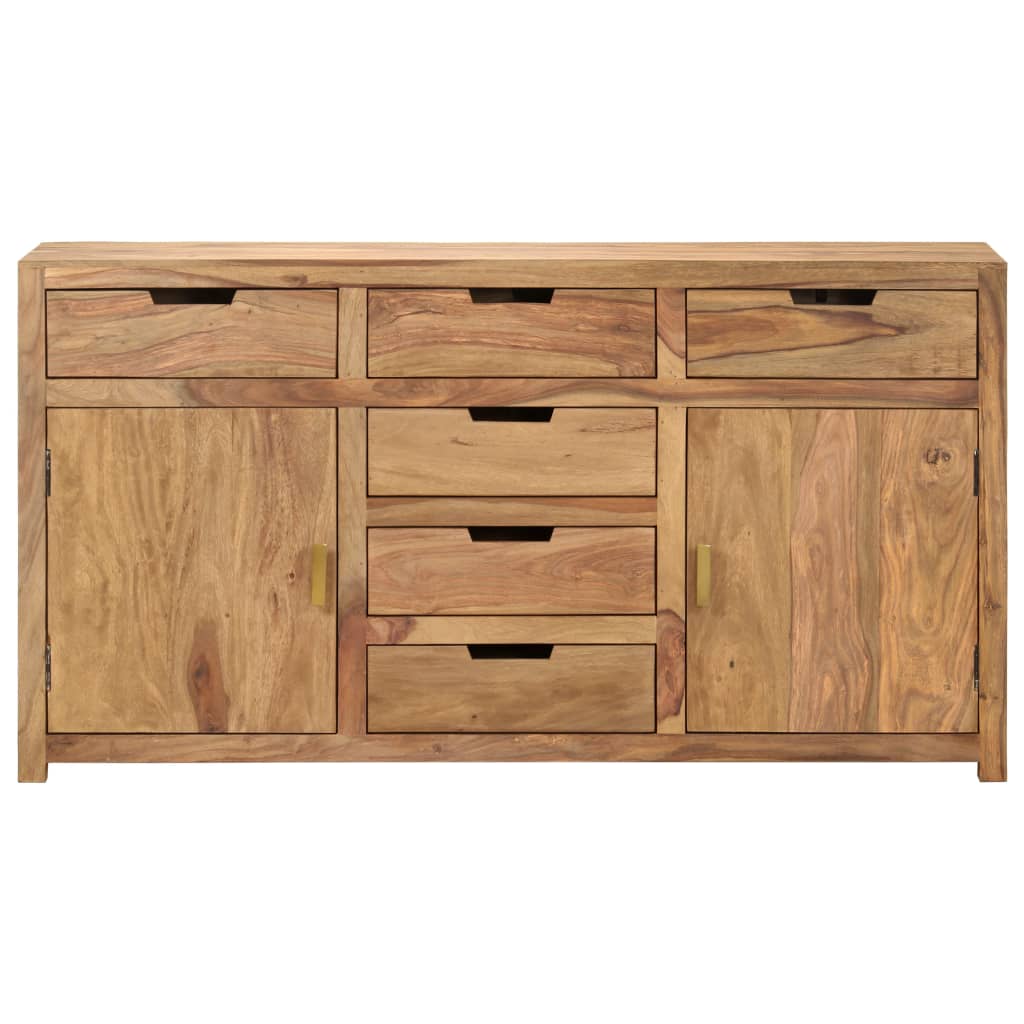 

vidaXL Dressoir 140x35x75 cm massief sheeshamhout