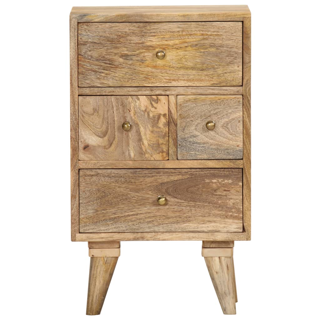 

vidaXL Nachtkastje 36x30x60 cm massief mangohout