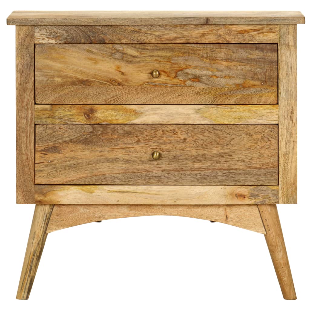 

vidaXL Nachtkastje 65x35x60 cm massief mangohout