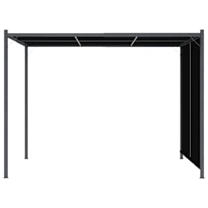 Zahradní pergola se zatahovací střechou 3 x 3 m antracitová - obrázek 2