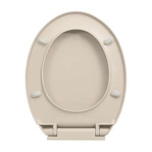 WC sedátko s pomalým sklápěním meruňkové oválné - obrázek 6