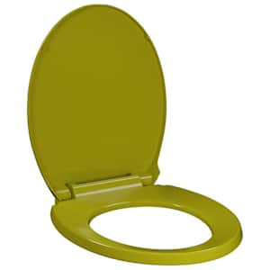 WC sedátko s pomalým sklápěním zelené oválné - obrázek 2