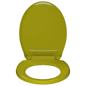 WC sedátko s pomalým sklápěním zelené oválné - obrázek 5