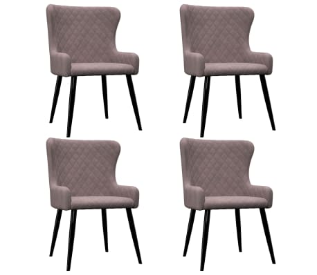 Détails sur vidaXL 4x Chaises de Salle à Manger Rose Velours Cuisine Dîner Repas Maison Détails sur vidaXL 4x Chaises de Salle à Manger Rose Velours Cuisine Dîner Repas Maison