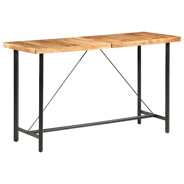 vidaXL baarilaud, 180 x 70 x 107 cm, akaatsiapuit