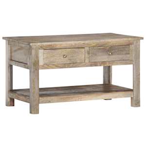 Konferenční stolek 82 x 52 x 47 cm masivní mangovníkové dřevo - obrázek 11