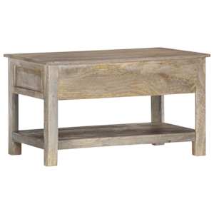Konferenční stolek 82 x 52 x 47 cm masivní mangovníkové dřevo - obrázek 4