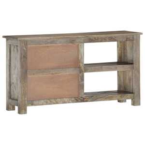 TV stolek 100 x 30 x 55 cm masivní mangovníkové dřevo - obrázek 4