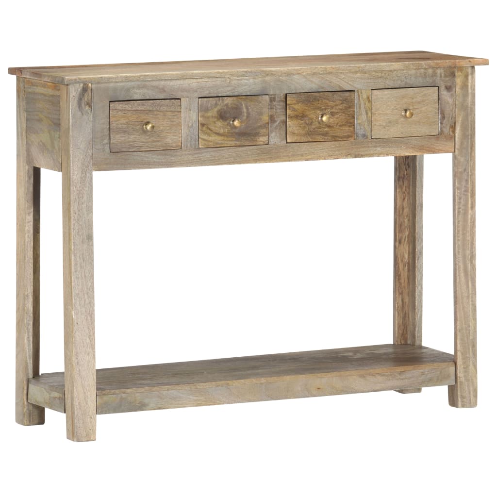 Console Table 100x30x76 cm Solid Mango Wood