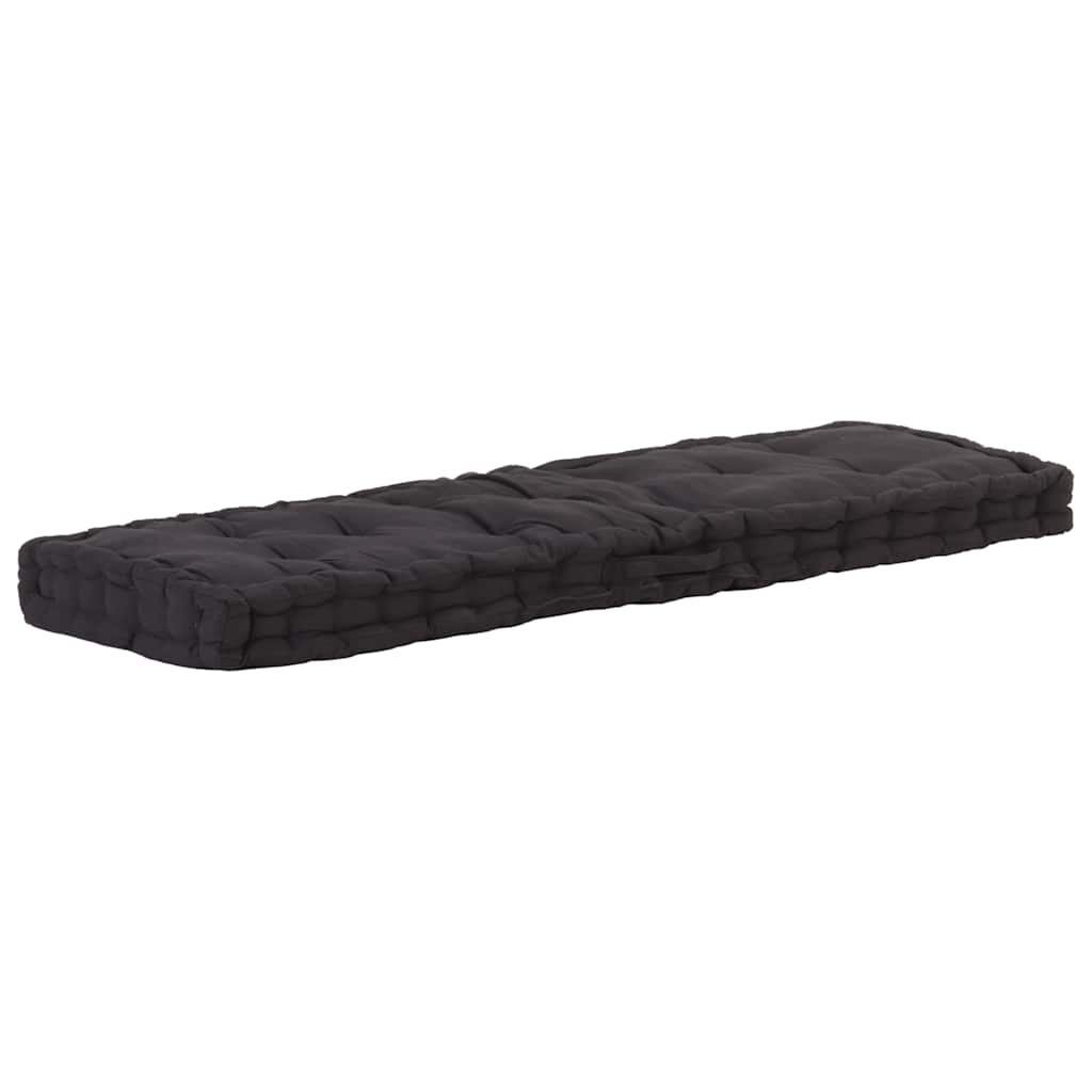 E-shop vidaXL Podložka na paletový nábytok 120x40x7 cm, čierna