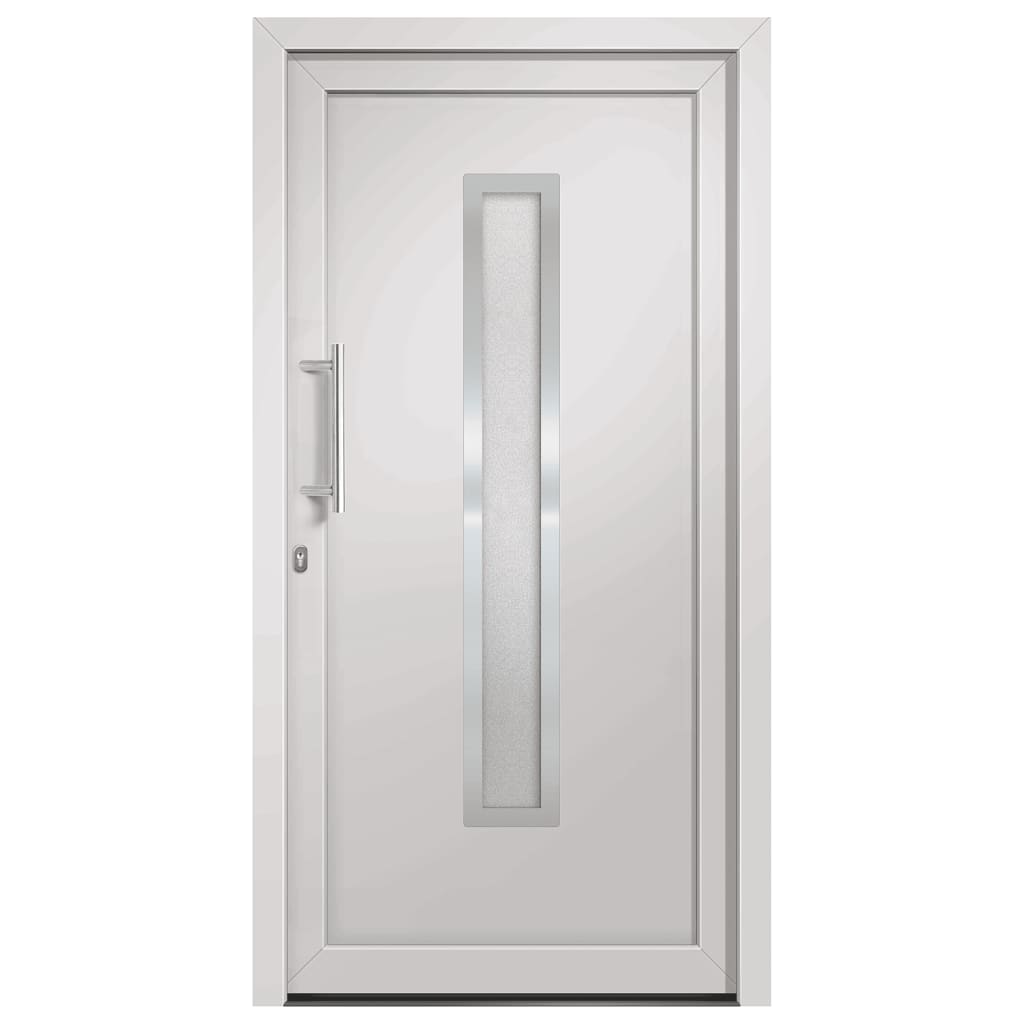 Vchodové dveře bílé 98 x 208 cm