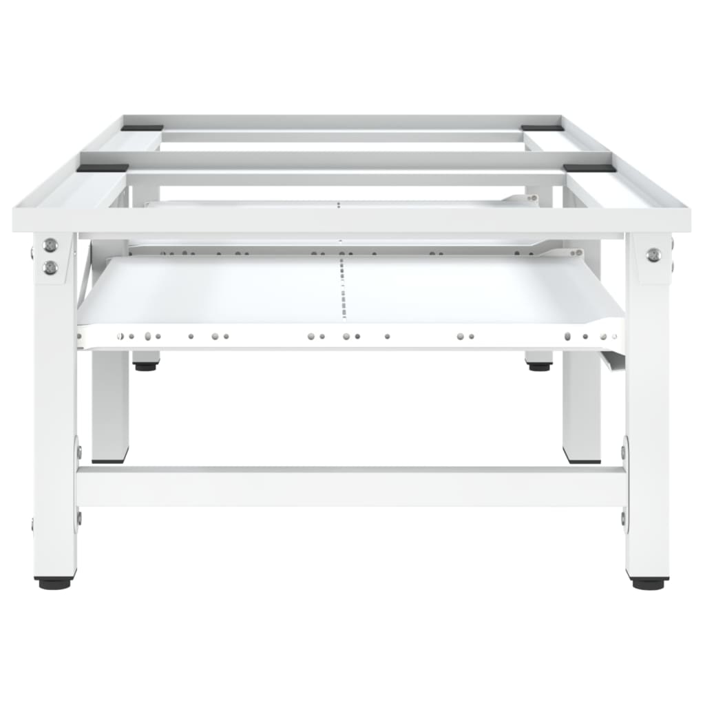 Vidaxl socle pour machine à laver avec tiroir blanc 50448 - Conforama