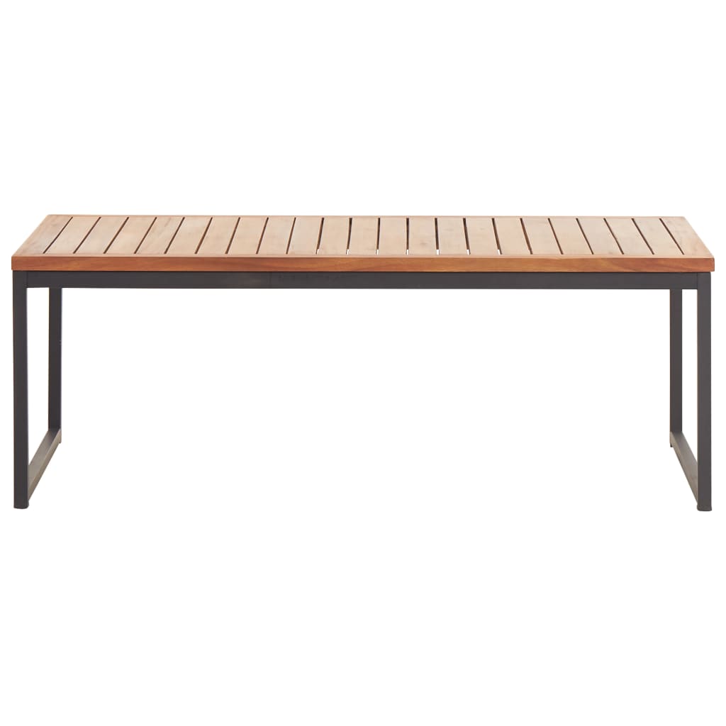 

vidaXL Salontafel 100x60x36 cm massief acaciahout en staal