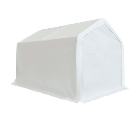 vidaXL Tente de rangement PE 3 x 6 m Blanc