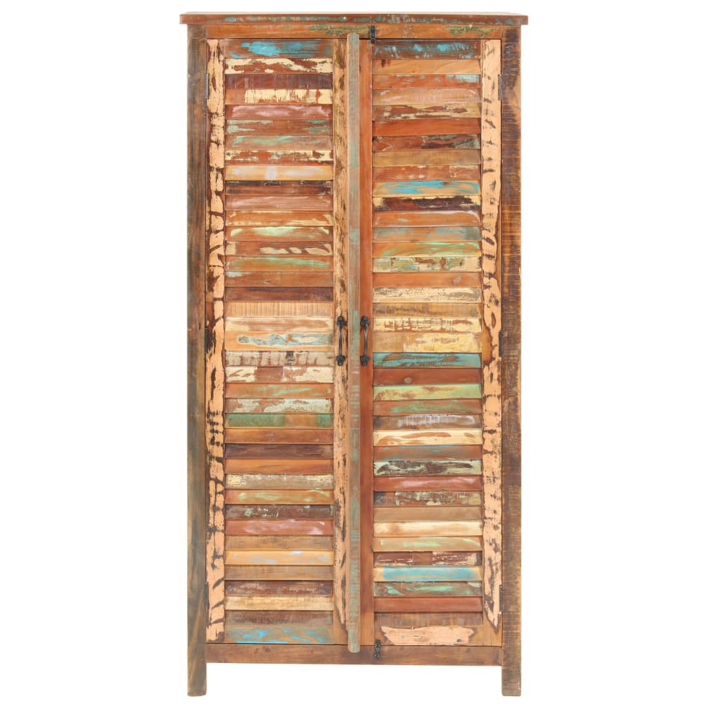 vidaXL Šatní skříň 90 x 50 x 180 cm masivní recyklované dřevo