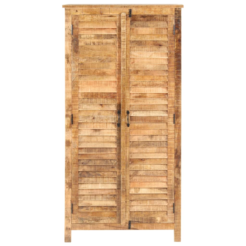 

vidaXL Kledingkast 90x50x180 cm massief mangohout