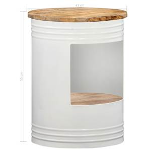 Konferenční stolek 43 x 55 cm masivní mangovníkové dřevo - obrázek 6