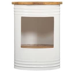 vidaXL Tavolino da Caff&egrave; 43x55 cm in Legno Massello di Mango