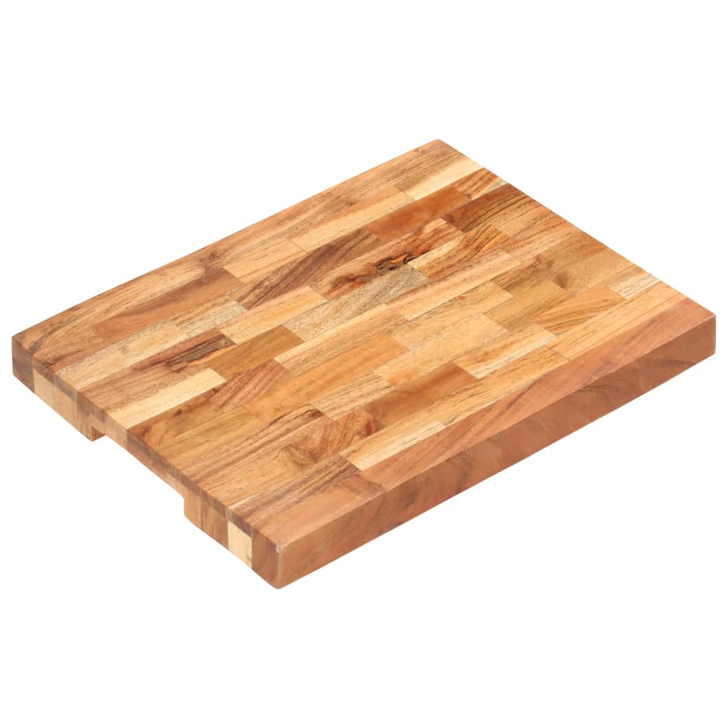 vidaXL Placă de tocat, 40x30x4 cm, lemn masiv de acacia vidaXL