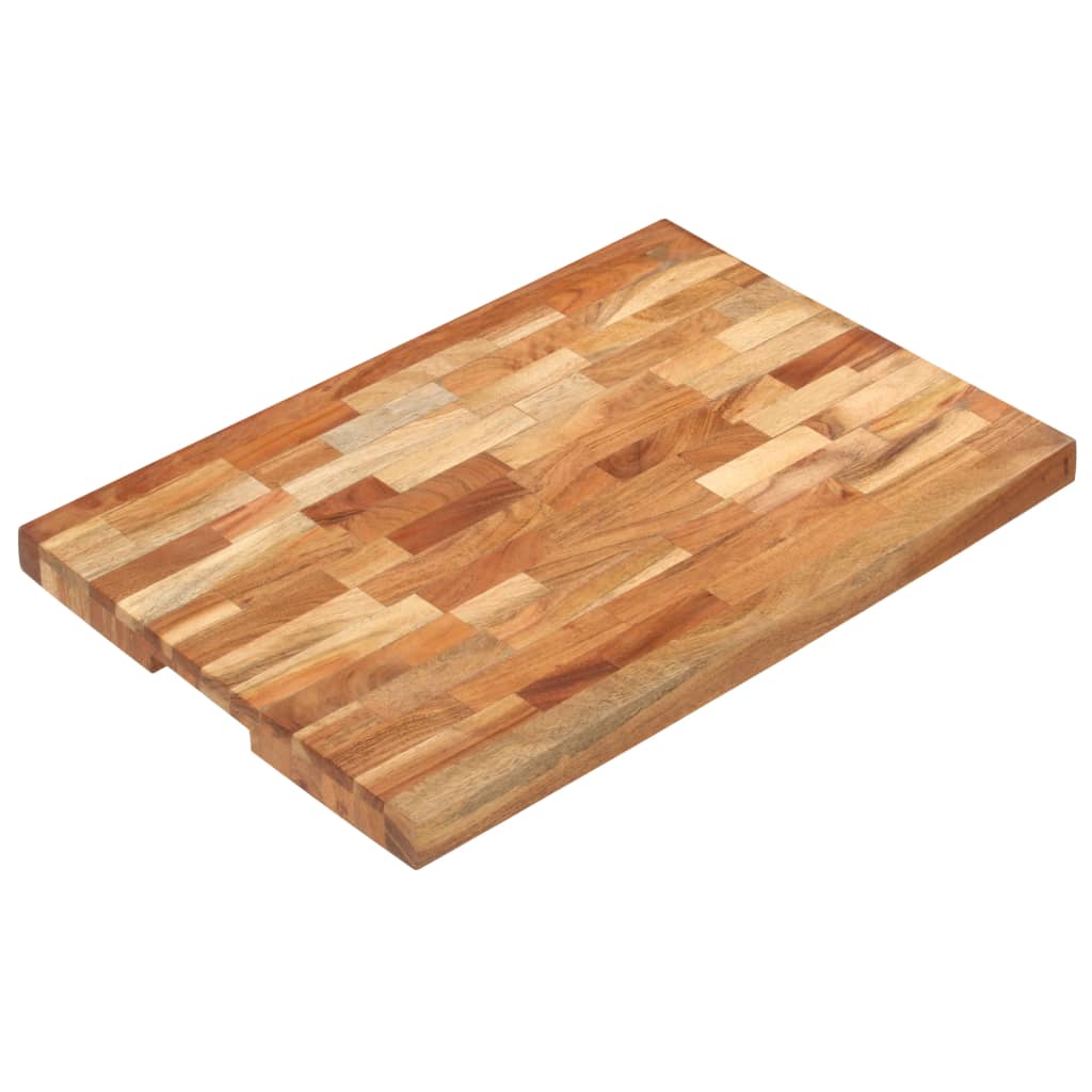 vidaXL Placă de tocat, 60x40x4 cm, lemn masiv de acacia vidaXL
