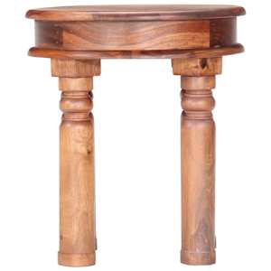 vidaXL Kavos staliukas, 40x46cm, rausvosios dalbergijos masyvas