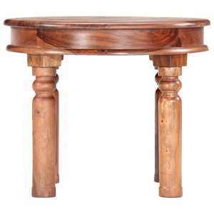 vidaXL Kavos staliukas, 55x46cm, rausvosios dalbergijos masyvas