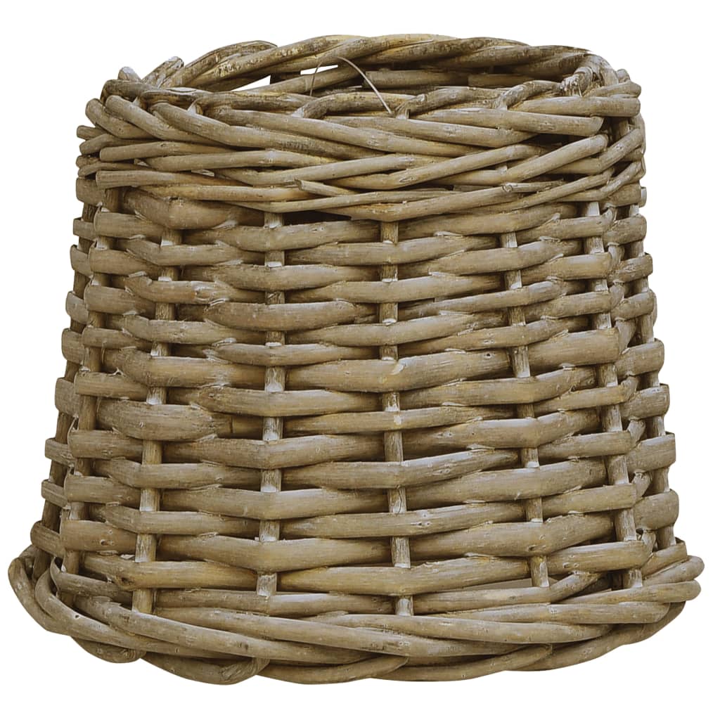 vidaXL Abajur de lampă, maro, 20 x 15 cm, răchită vidaXL
