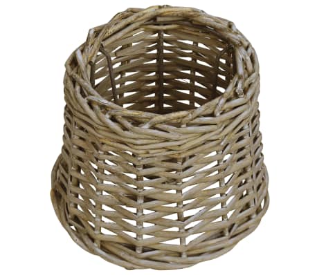 vidaXL Lampenkap 25x17 cm wicker bruin