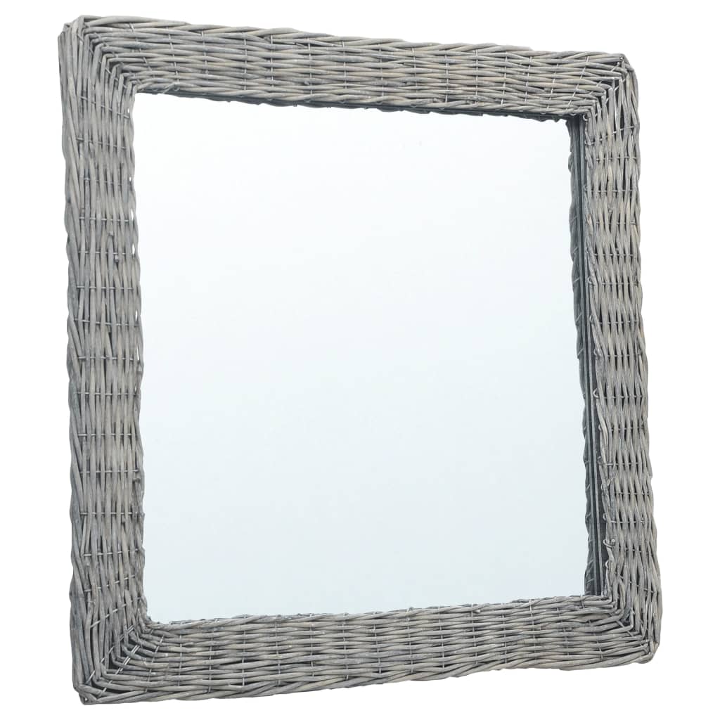 

vidaXL Spiegel 50x50 cm wicker