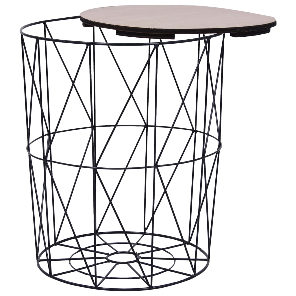 Coffee Table 3 Pcs Black VidaXL 17 width=274