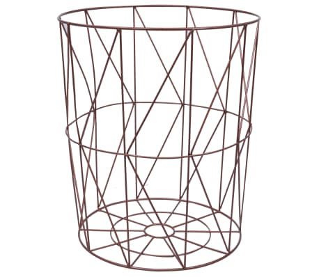 vidaXL Table basse Cuivre Ø 47 cm