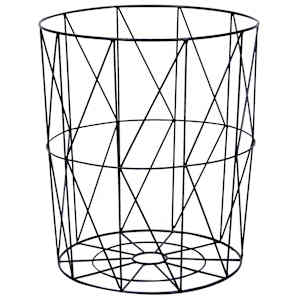 vidaXL Coffee Table Black ? 47 cm