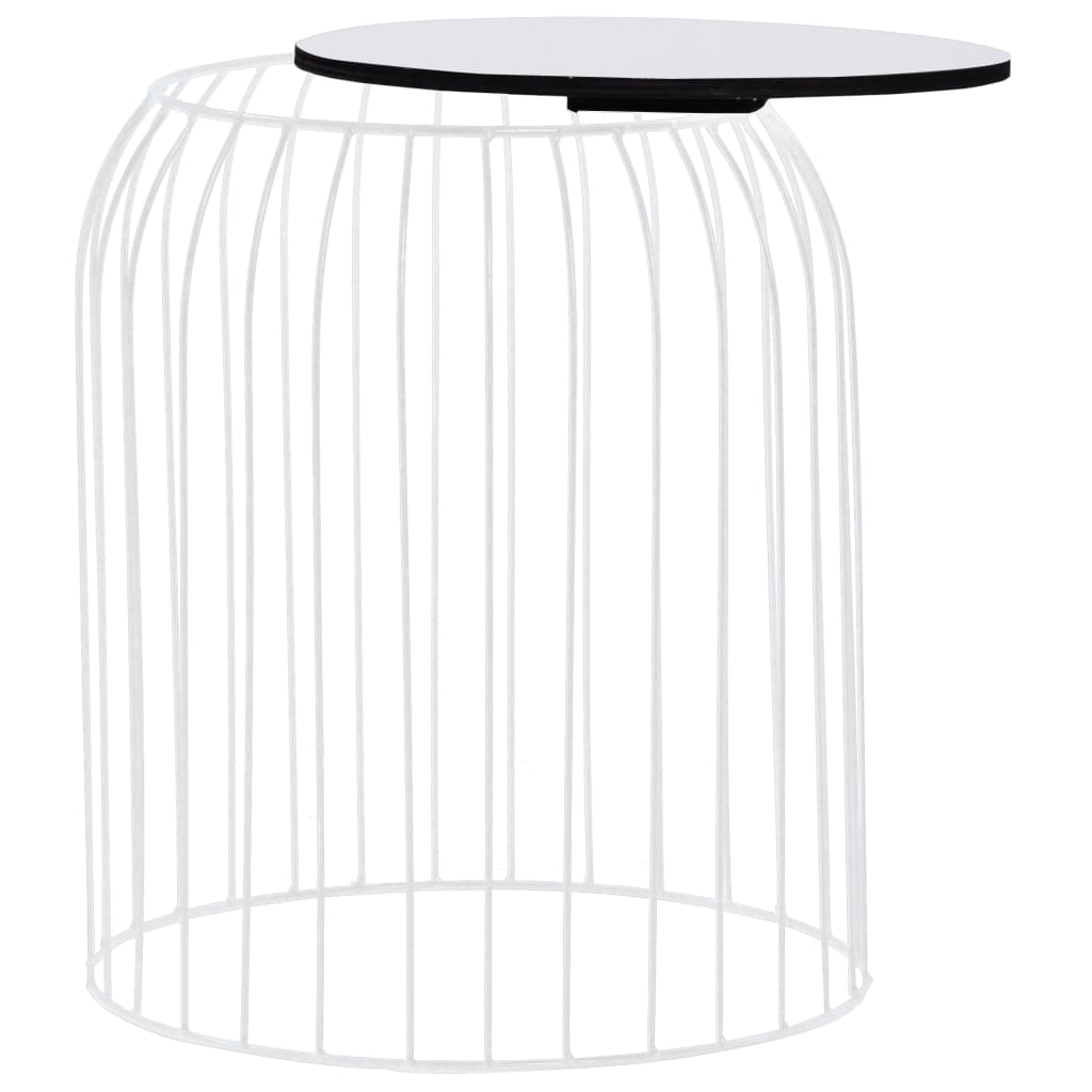 Tavolini Da Caffè 3 Pz Bianchi VidaXL 14 width=274