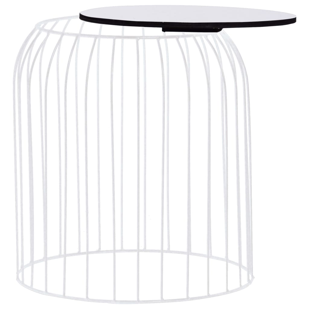 Tavolini Da Caffè 3 Pz Bianchi VidaXL 15 width=274