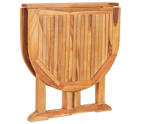 vidaXL Teak Massiv Schmetterling Gartentisch 120cm vidaXL Bambustisch Gartentisch Klapptisch Holztisch