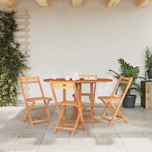 Skládací zahradní stůl Butterfly 120x70x75 cm masivní teak - obrázek 3
