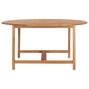 Zahradní stůl 150 x 76 cm masivní teakové dřevo - obrázek 3