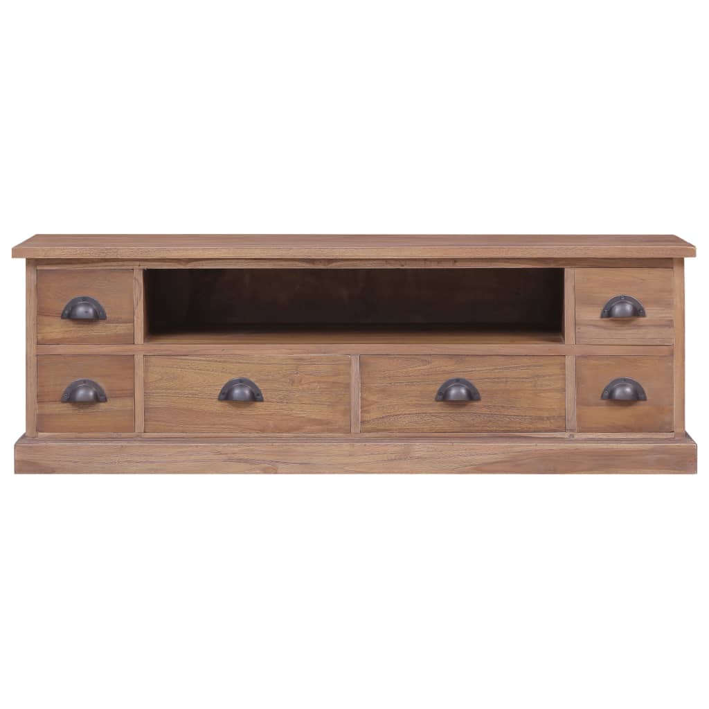 

vidaXL Tv-meubel 120x30x40 cm massief teakhout