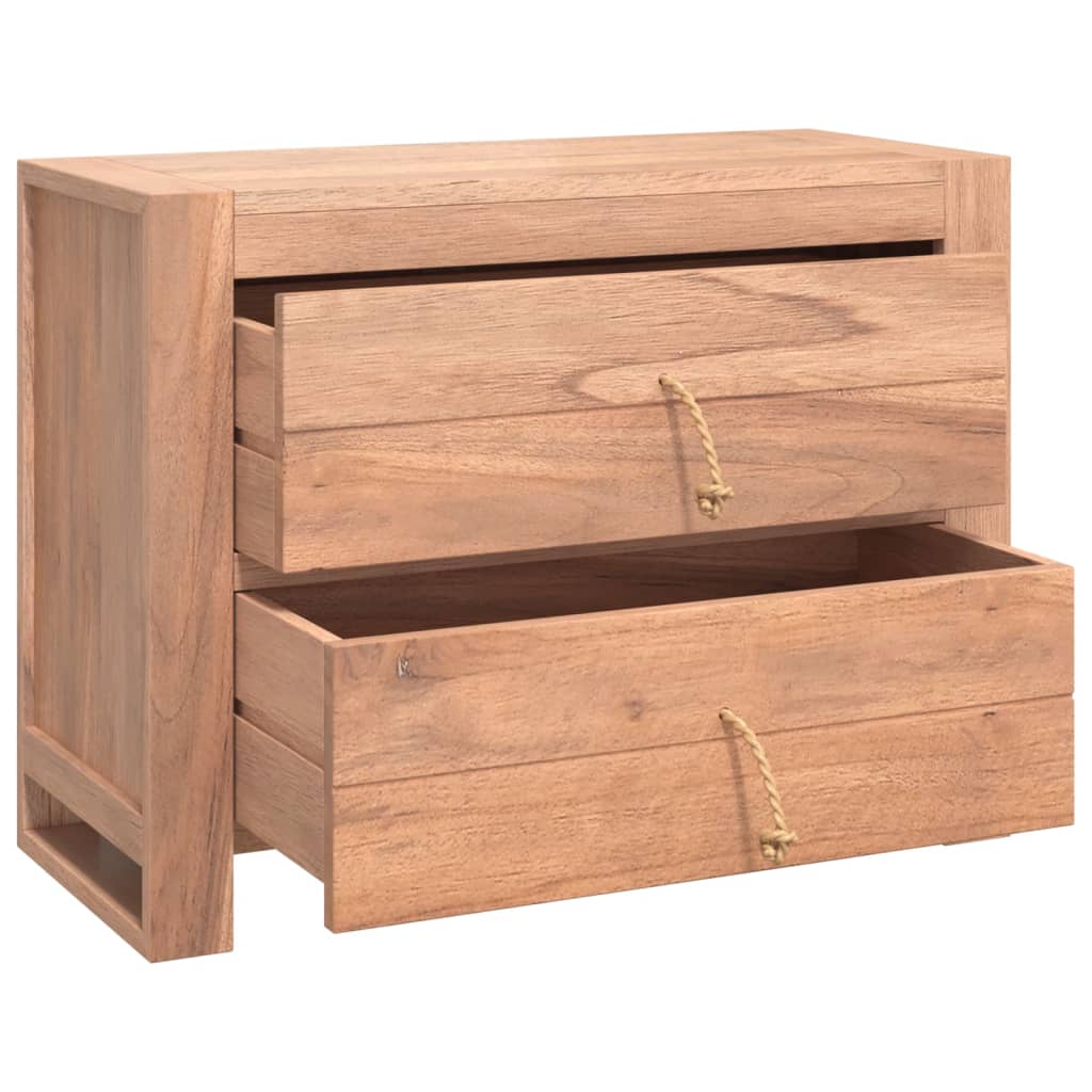 

vidaXL Dressoir 80x35x60 cm massief teakhout