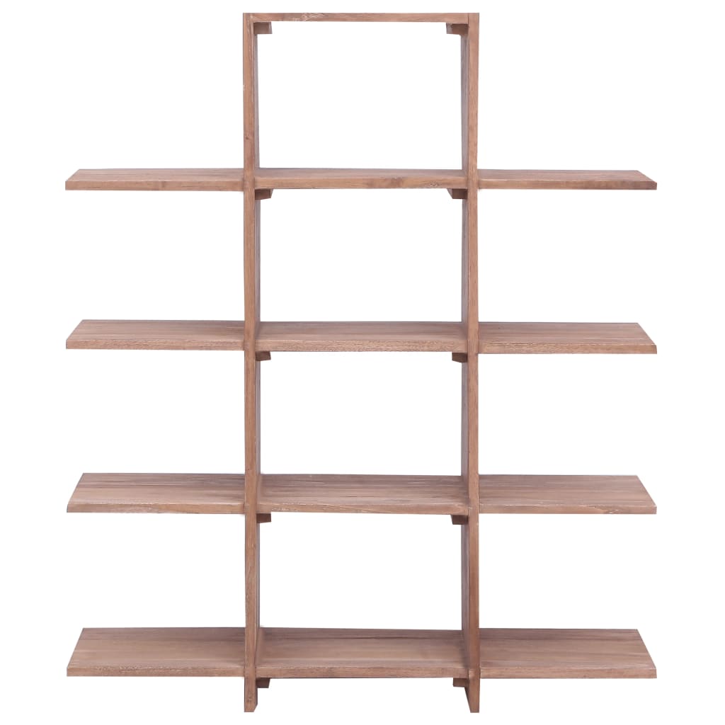

vidaXL Boekenkast 100x30x120 cm massief teakhout