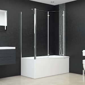 Sprchový kout 120 x 69 x 130 cm tvrzené sklo průhledný - obrázek 6
