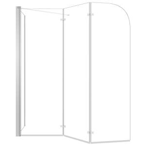 Sprchový kout 120 x 69 x 130 cm tvrzené sklo průhledný - obrázek 7